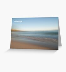 Abstract seaside image Greeting Card