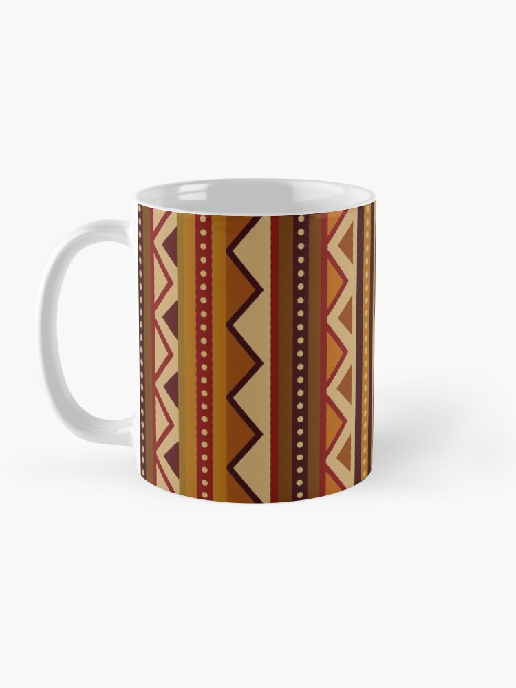 Alternate view of African border Mug