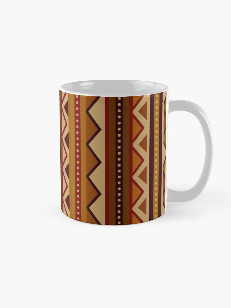 Alternate view of African border Mug