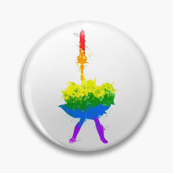Item preview, She-ra lgbt flag watercolor designed and sold by JoanFrog.