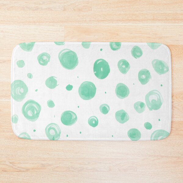 Item preview, Dots and Spots Mint Watercolour  designed and sold by Jenie Yolland.