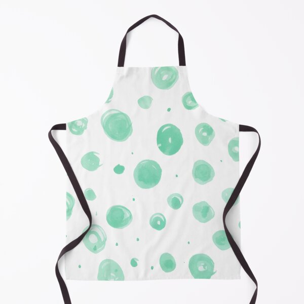 Item preview, Dots and Spots Mint Watercolour  designed and sold by Jenie Yolland.