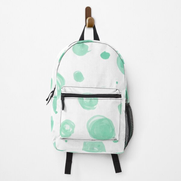 Item preview, Dots and Spots Mint Watercolour  designed and sold by Jenie Yolland.
