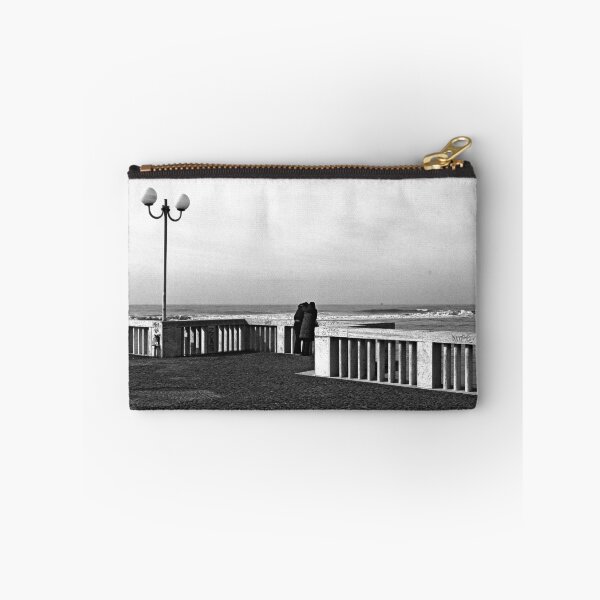 Item preview, Ostia seafront: people facing the parapet designed and sold by Giuseppe Cocco.