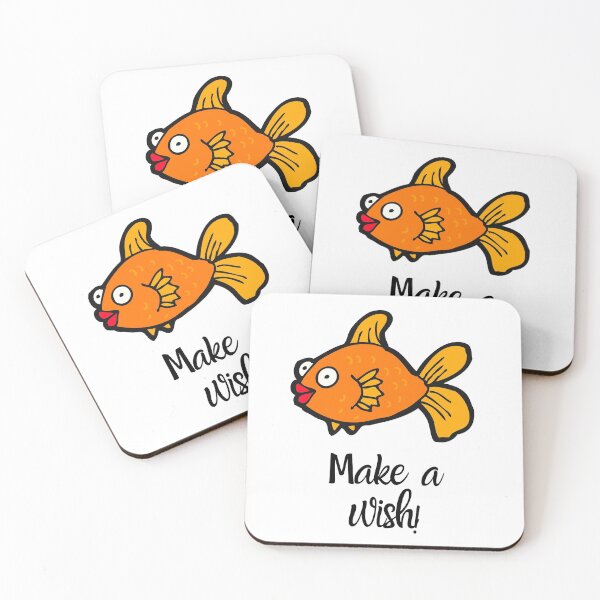 Item preview, Golden fish - Make a wish designed and sold by LittleAngy.