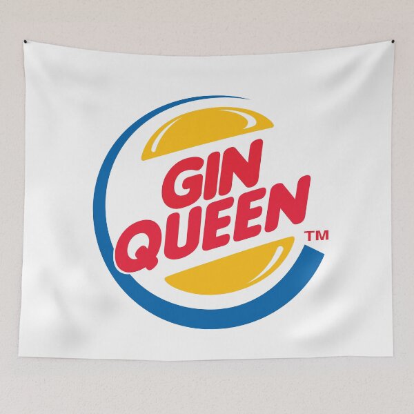 Item preview, Gin Queen Perfect Piece For Gin Lovers  designed and sold by Urosek.