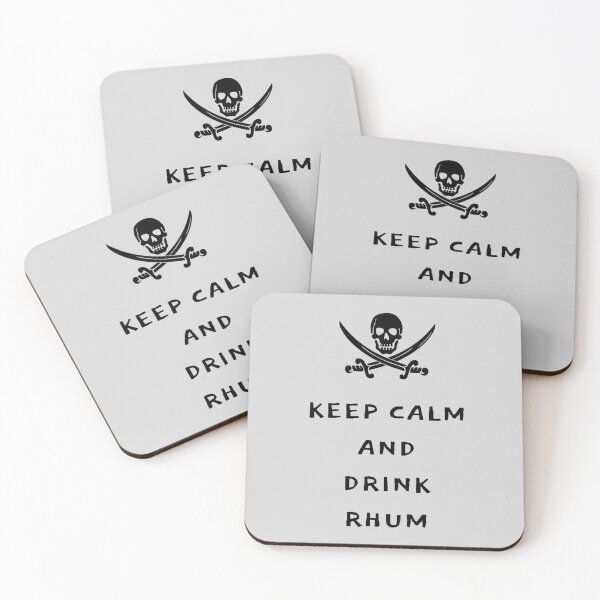 Item preview, Keep Calm & Drink Rum designed and sold by Batartiste.
