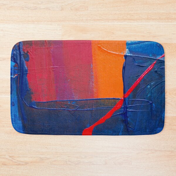 Item preview, Fuchsia Yellow Blue Abstract designed and sold by IamTrending.