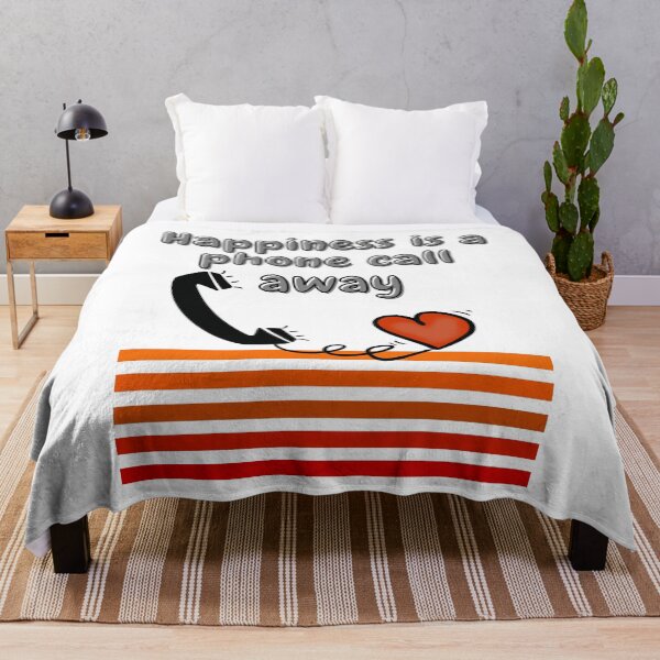 Item preview, Happiness Is A Phone Call Away designed and sold by BusyMonkeys.