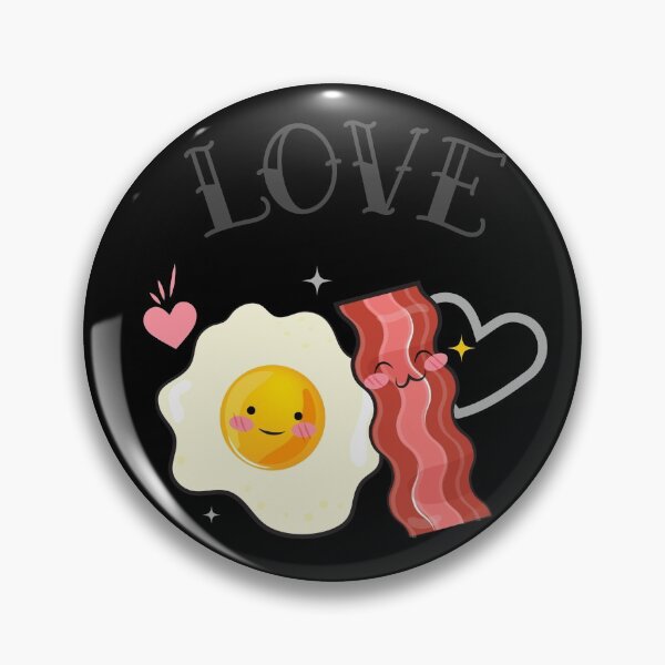 Item preview, Eggs and Bacon, "LOVE is BREAKFAST" designed and sold by tepalistings.