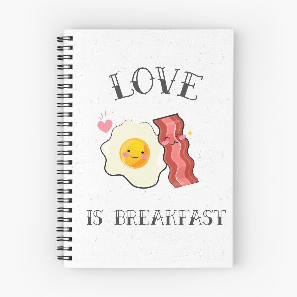 Item preview, Eggs and Bacon, "LOVE is BREAKFAST" designed and sold by tepalistings.