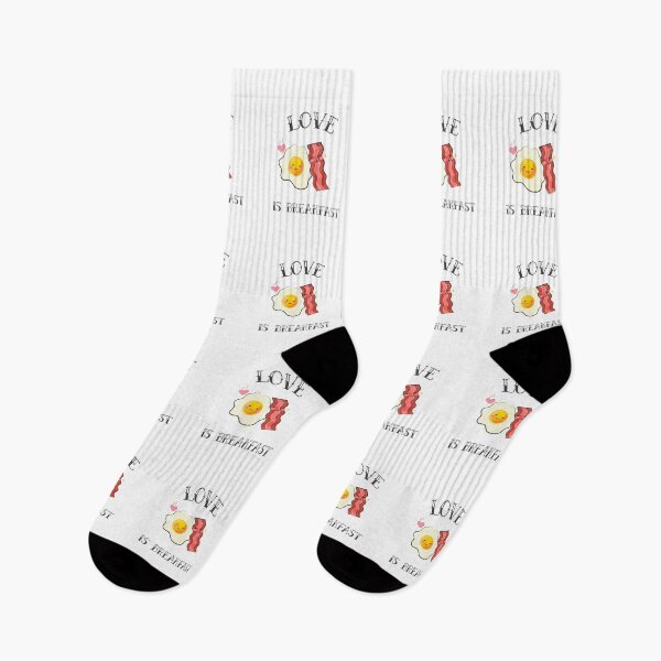 Item preview, Eggs and Bacon, "LOVE is BREAKFAST" designed and sold by tepalistings.