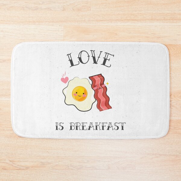 Item preview, Eggs and Bacon, "LOVE is BREAKFAST" designed and sold by tepalistings.
