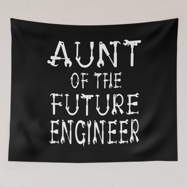 Item preview, Aunt Of The Future Engineer Kids Mechanic Birthday Party graphic designed and sold by Grabitees.