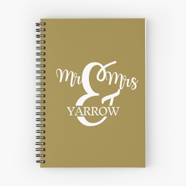 Item preview, Mr & Mrs YARROW | GOLD designed and sold by yourscotborders.
