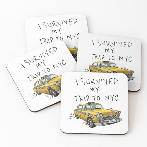 Item preview, Men New York I Survived My Trip to NYC designed and sold by QuriousAlexis.