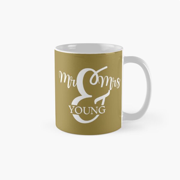 Artikelvorschau, Mr & Mrs YOUNG | GOLD entworfen und verkauft von yourscotborders.