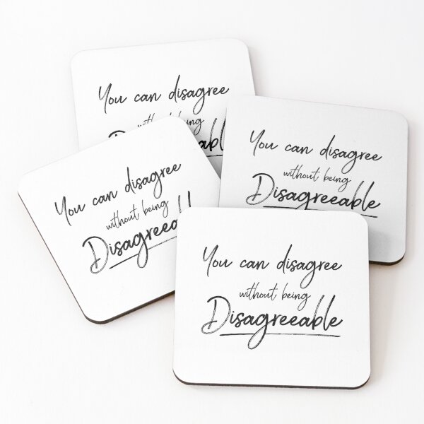 Item preview, Dissent Collar RBG - You can disagree without being disagreeable! designed and sold by RaRa-Design.