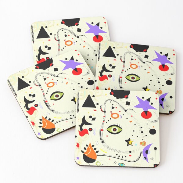 Item preview, Miro Abstract Painting designed and sold by Motiveers.