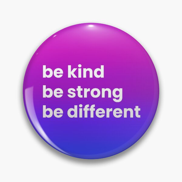Item preview, Be Kind Be Strong Be Different  designed and sold by namaste-you.