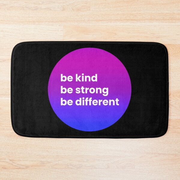 Item preview, Be Kind Be Strong Be Different  designed and sold by namaste-you.
