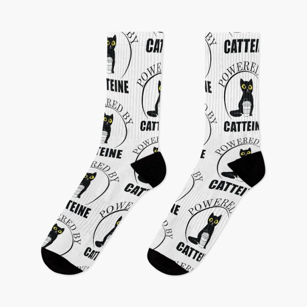 Item preview, Powered by Caffeine - Catteine  designed and sold by TheInkElephant.