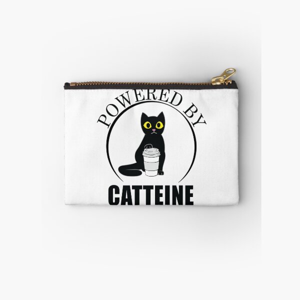 Item preview, Powered by Caffeine - Catteine  designed and sold by TheInkElephant.