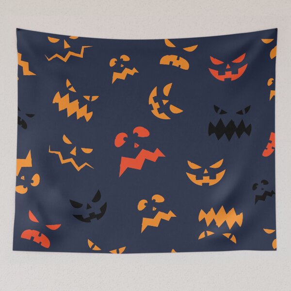 Item preview, Pumpkin Faces Halloween  designed and sold by Bricke.