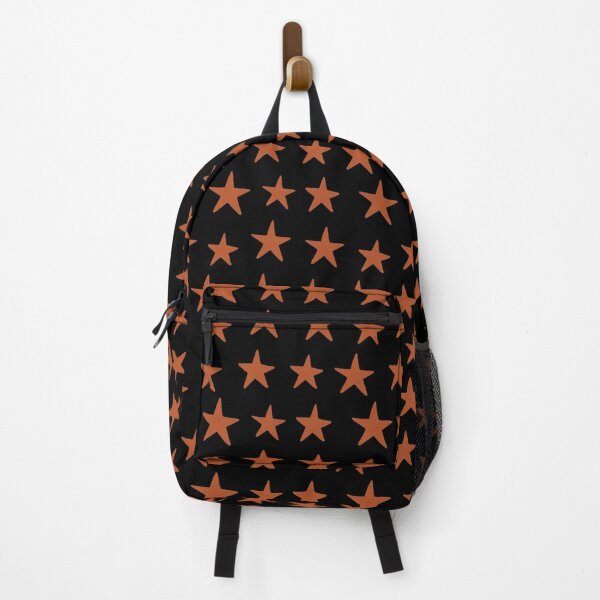 Item preview, Star Pattern Orange & Black designed and sold by Me And The Moon.