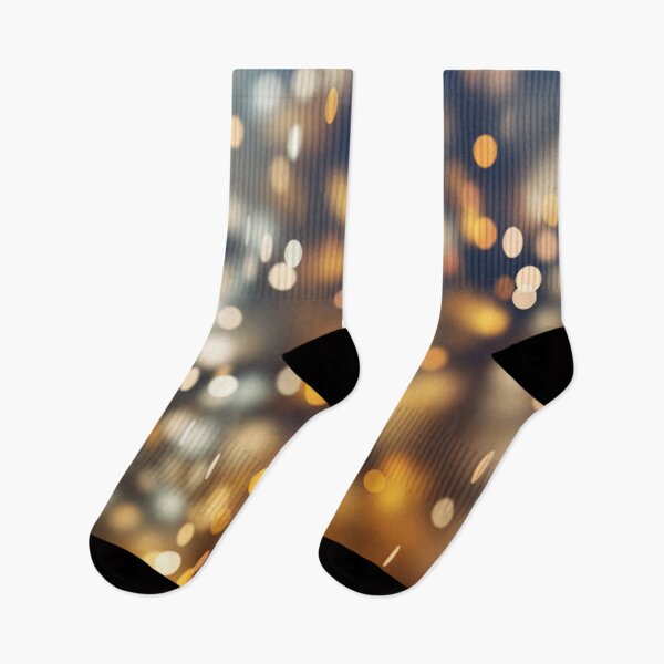 Item preview, Preppy Gold Silver Bokeh Confetti designed and sold by IamTrending.