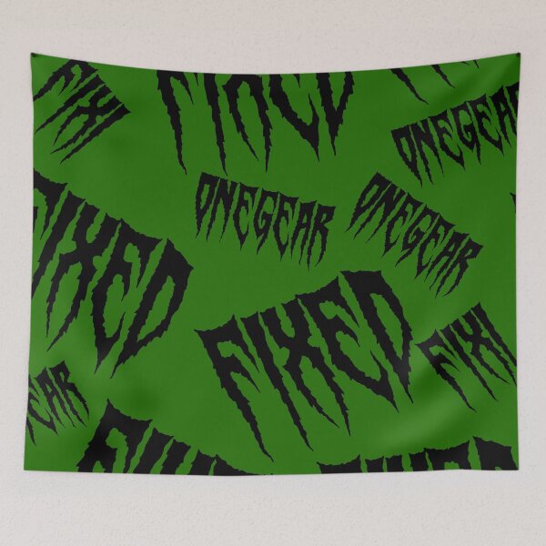 Item preview, Fixi Bikes - Single Speed - Single Speed - Metal Font Pattern designed and sold by emm-j.