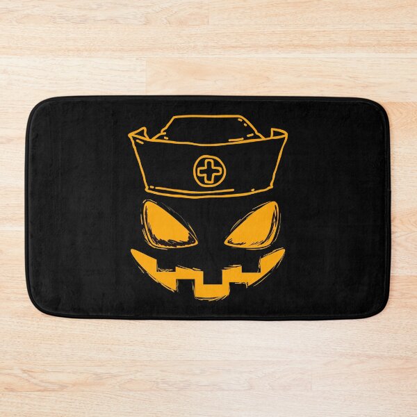 Item preview, Happy Halloween Cardiac Nurse Face With Wide Eyes designed and sold by Gifty-Designs.