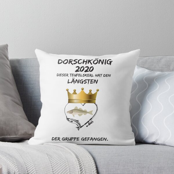 Item preview, Dorschkönig 2020 fishing shirt designed and sold by Momentfaenger.