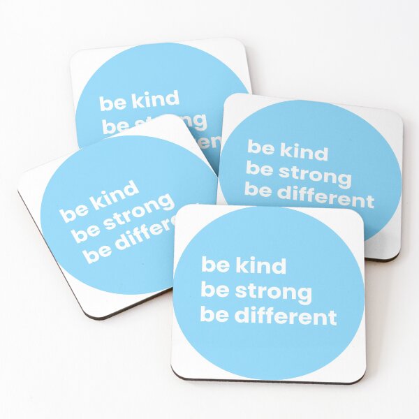 Item preview, Be Kind Be Strong Be Different  designed and sold by namaste-you.