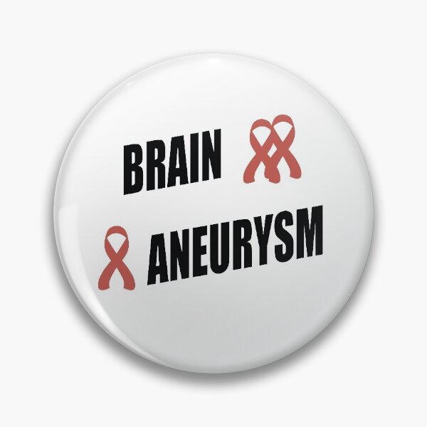 Item preview, Brain aneurysm cancer awareness red ribbon designed and sold by nuz2.