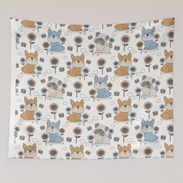 Item preview, Loving dogs pattern designed and sold by CreativeNewDesigns.