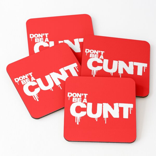 Item preview, QUOTE "Don´t be a cunt" (Billy - TV show series) WHITE designed and sold by frikybomb.