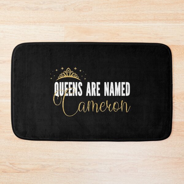 Item preview, Queens Are Named Cameron Personalized First Name Girl graphic designed and sold by Grabitees.