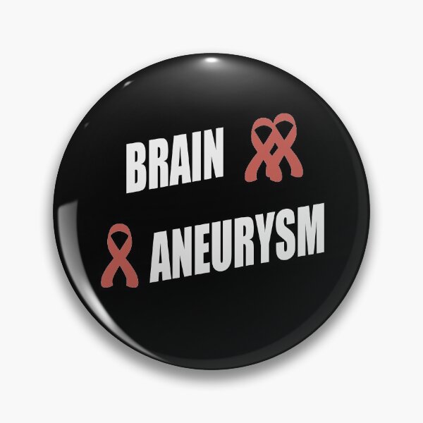 Item preview, Brain aneurysm cancer awareness red ribbon designed and sold by nuz2.
