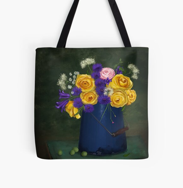 Stilleben – Illustration All Over Print Tote Bag