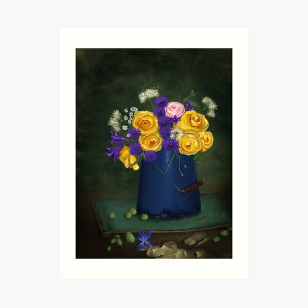 Stilleben – Illustration Art Print