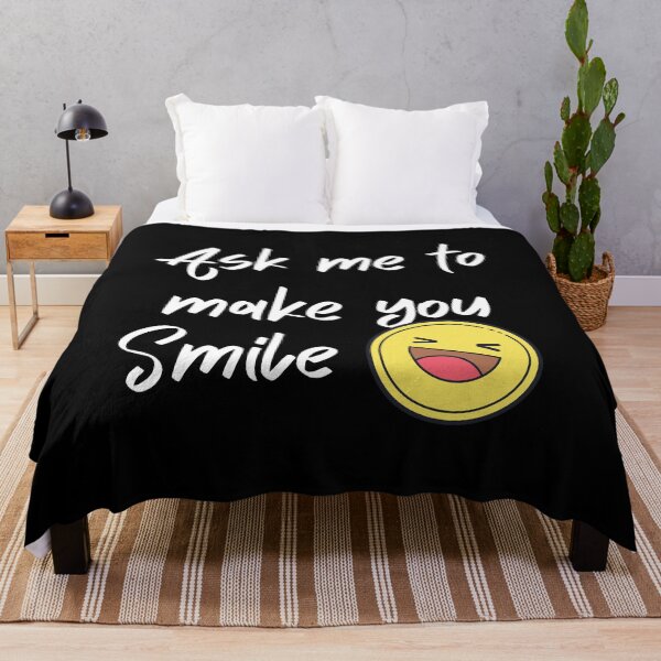 Item preview, Ask Me to Make You Smile - Laugh Emoji designed and sold by kindxinn.