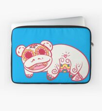 Slowpoke Pokemuerto | Pokemon & Day of The Dead Mashup Laptop Sleeve