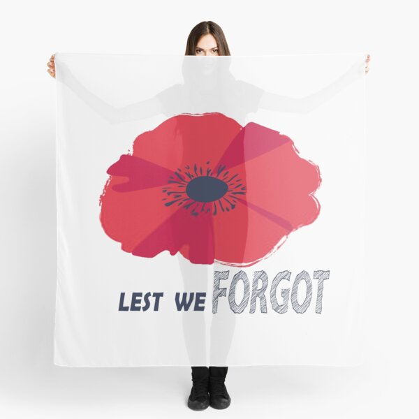 Mesdames WW2 Rememberance Day Navy Red Poppy Floral Satin Mousseline Foulard Mesdames WW2 Rememberance Day Navy Red Poppy Floral Satin Mousseline Foulard