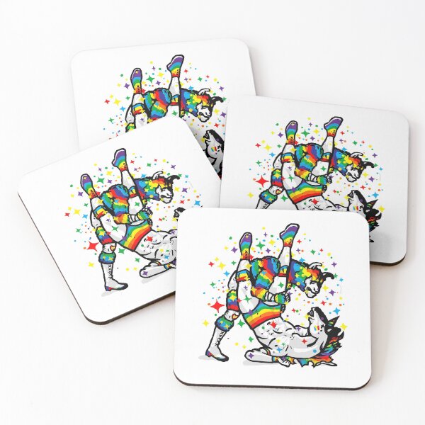 Item preview, Unicorn vs Llama: Battle for the Rainbow designed and sold by jonah block.