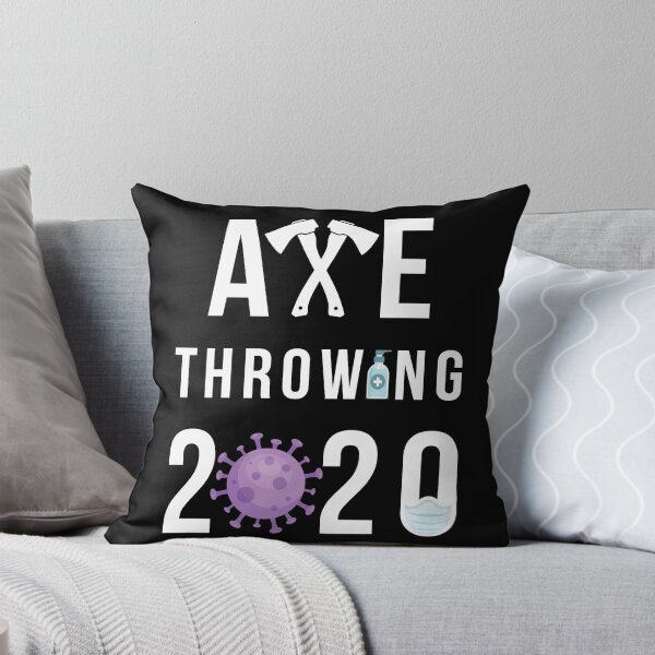 Item preview, Axe Throwing 2020 designed and sold by funnierthanthou.
