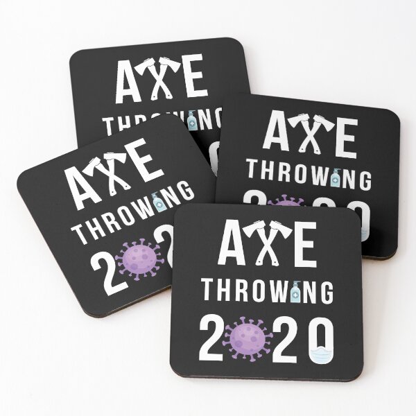 Item preview, Axe Throwing 2020 designed and sold by funnierthanthou.