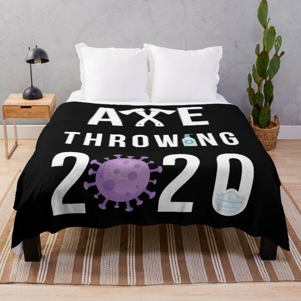 Item preview, Axe Throwing 2020 designed and sold by funnierthanthou.