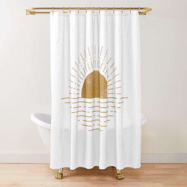 Item preview, Boho Sun Rising - Mid Century, Minimal, Scandinavian, Nordic, Bohemian Retro Sun designed and sold by FlaurieCo.