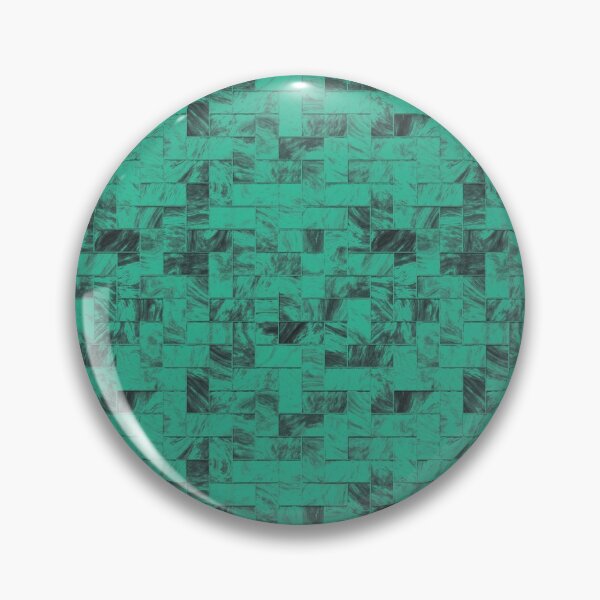 Item preview, Emerald Green Tile Pattern designed and sold by HansBlame.